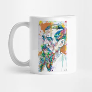 RICHARD FRANCIS BURTON watercolor portrait Mug